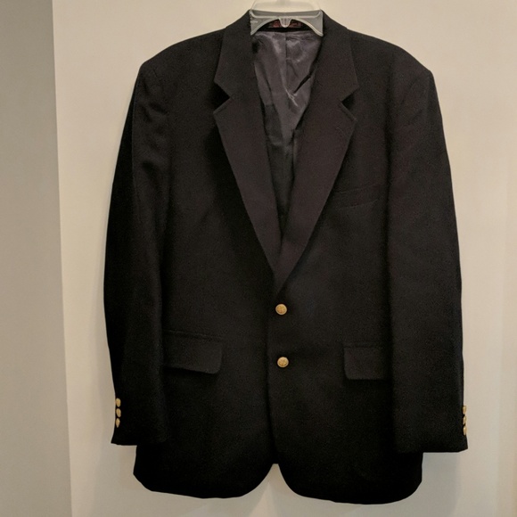 Savile Row Other - 5/$30 Savile Row Black Blazer Sport Coat 43R